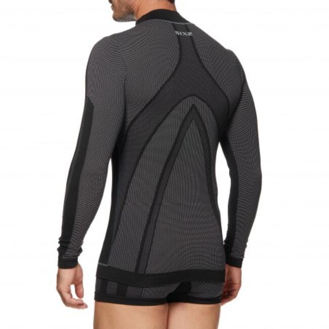 Six2 Maglia Termica Moto Black Carbon Unisex